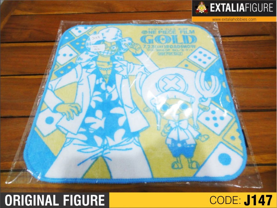 HAND TOWEL ONE PIECE FILM GOLD BLUE ORI HAND TOWEL ONE PIECE FILM GOLD BLUE ORI